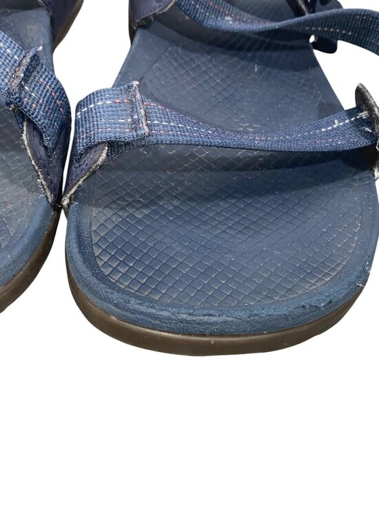 Chaco Mens Lowdown Sandals Adjustable Straps Navy Blue Size 10 Durable Outdoor main image 5